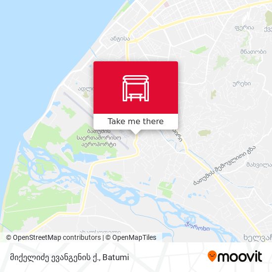 მიქელიძე ევანგენის ქ. map