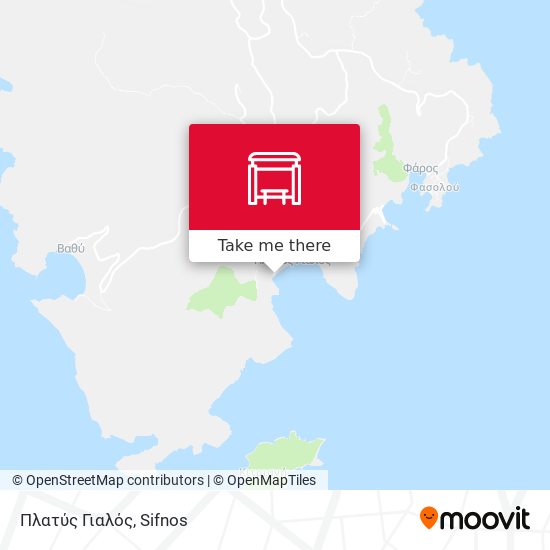 Πλατύς Γιαλός map