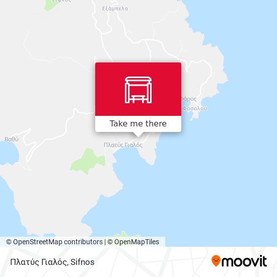 Πλατύς Γιαλός map