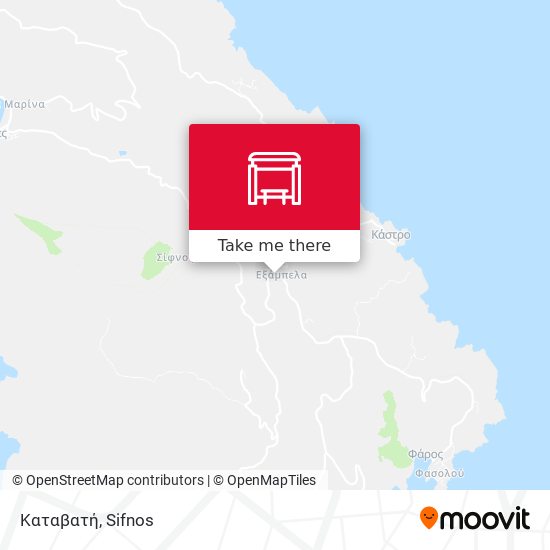 Καταβατή map