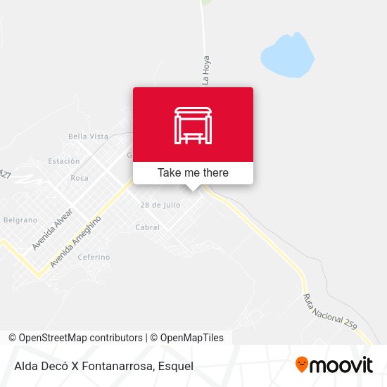 Mapa de Alda Decó X Fontanarrosa