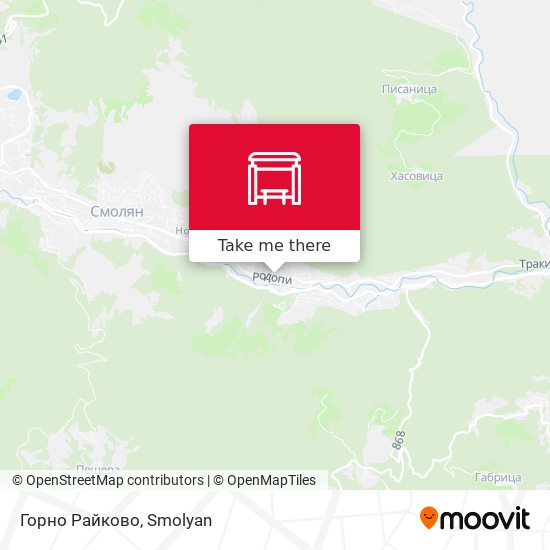 Горно Райково map