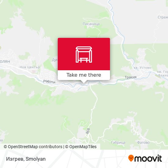 Изгрев map