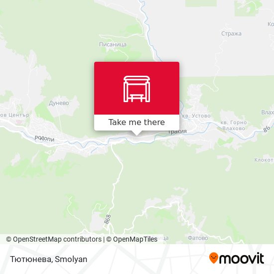 Тютюнева map