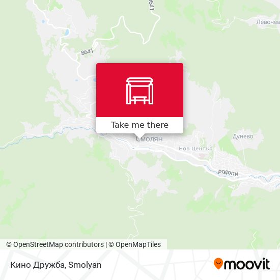 Кино Дружба map