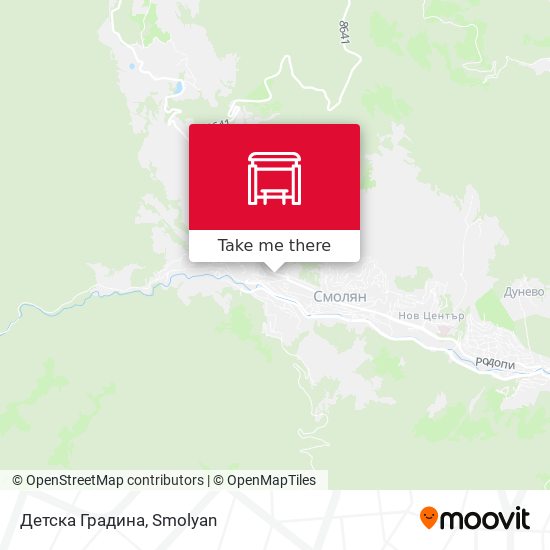 Детска Градина map