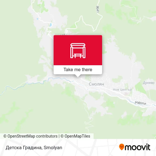 Карта Детска Градина