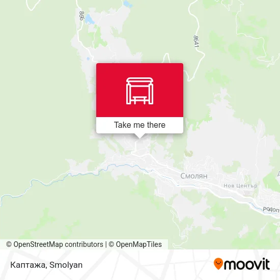 Карта Каптажа