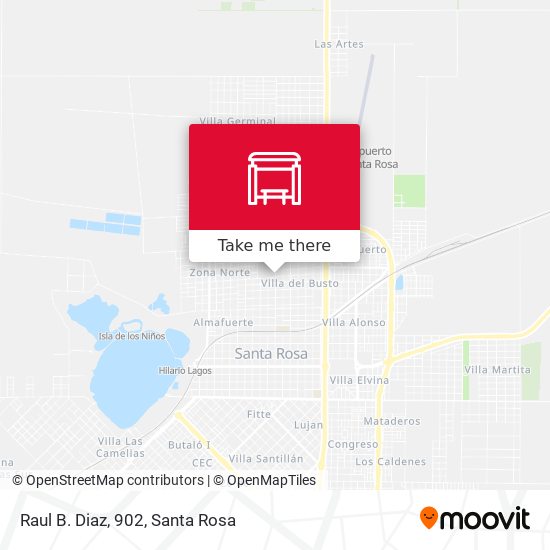 Mapa de Raul B. Diaz, 902