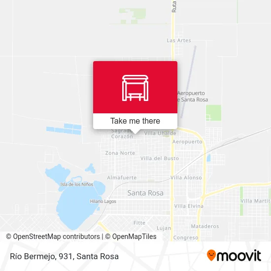 Río Bermejo, 931 map