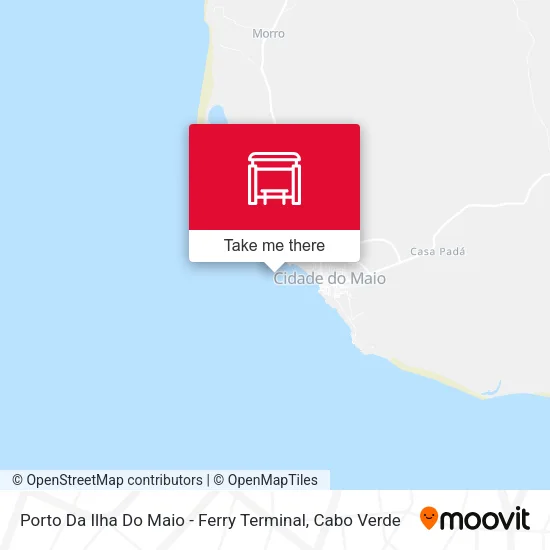 Porto Da Ilha Do Maio - Ferry Terminal map