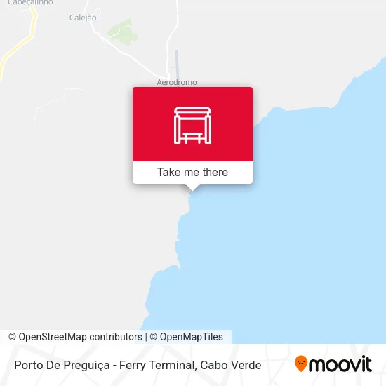 Porto De Preguiça - Ferry Terminal map