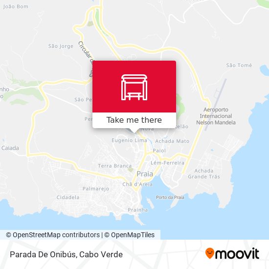 Parada De Onibús mapa