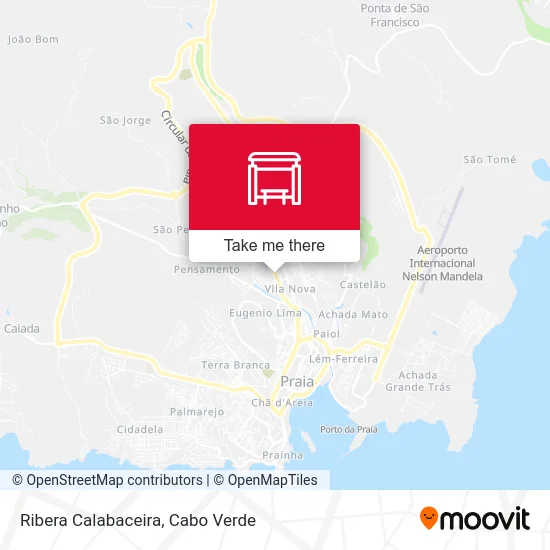 Ribera Calabaceira map