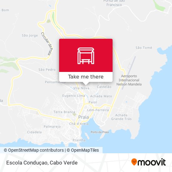 Escola Conduçao mapa