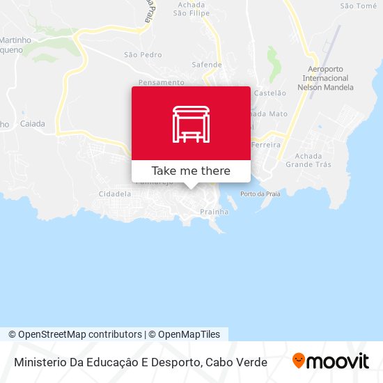 Ministerio Da Educaçâo E Desporto map