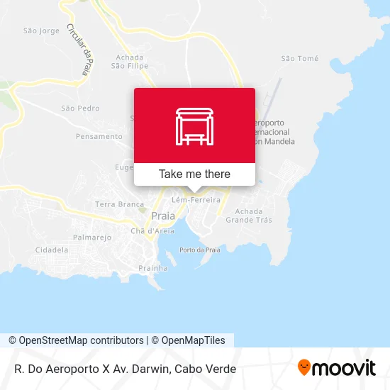 R. Do Aeroporto X Av. Darwin map