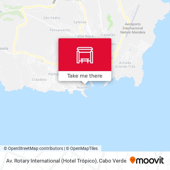 Av. Rotary International (Hotel Trópico) mapa