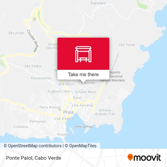 Ponte Paiol map