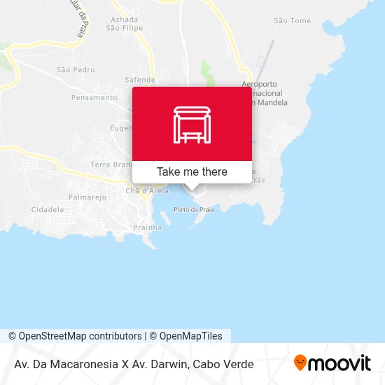 Av. Da Macaronesia X Av. Darwin map