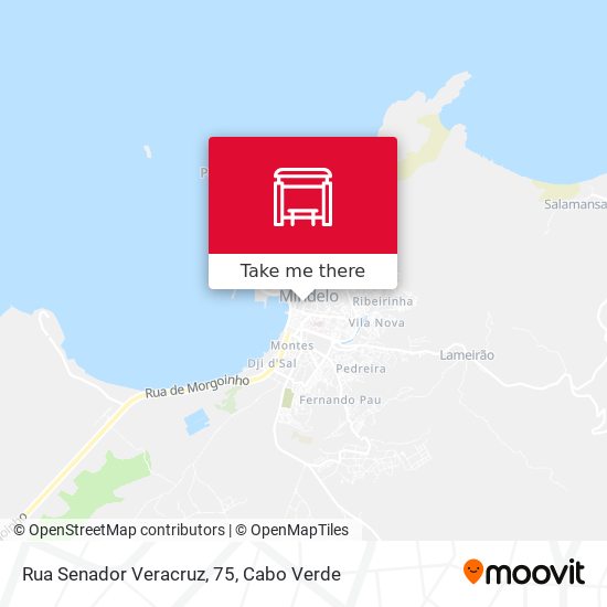 Rua Senador Veracruz, 75 mapa
