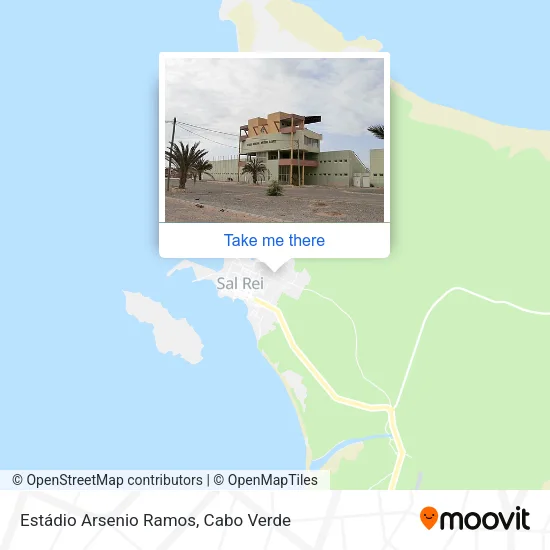 Estádio Arsenio Ramos map
