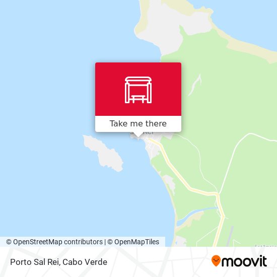 Porto Sal Rei map