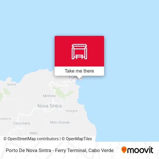 Porto De Nova Sintra - Ferry Terminal map