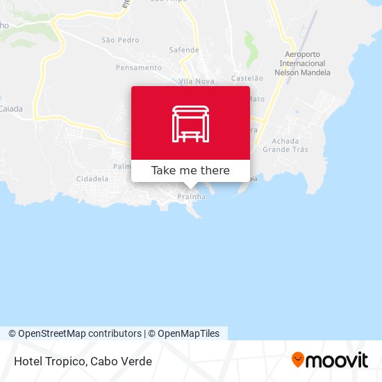 Hotel Tropico mapa