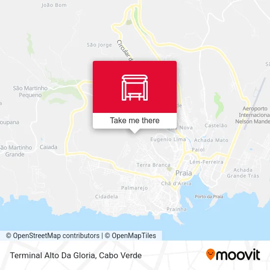 Terminal Alto Da Gloria map