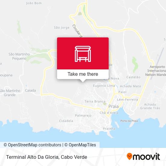 Terminal Alto Da Gloria map