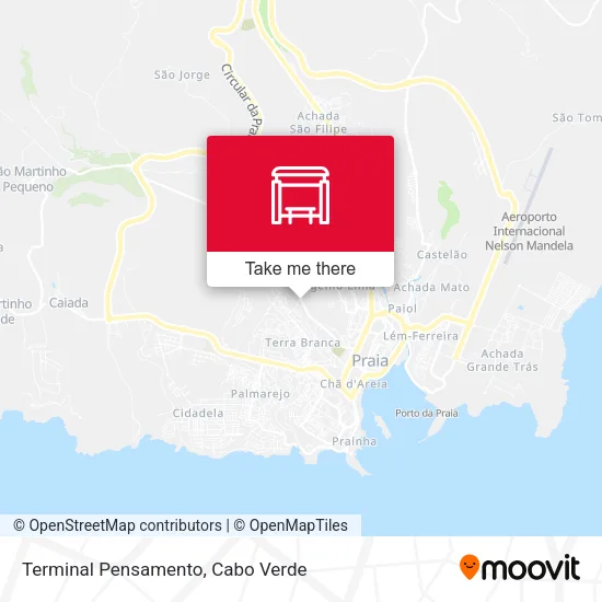 Terminal Pensamento map