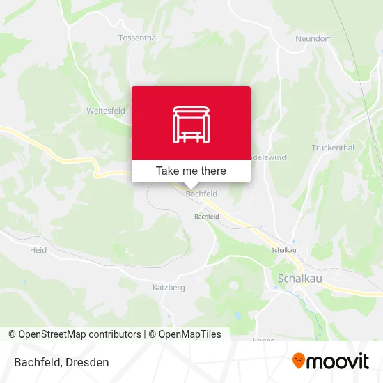Bachfeld map