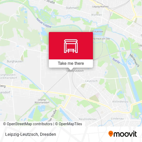 Leipzig-Leutzsch map