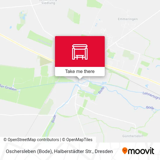 Oschersleben (Bode), Halberstädter Str. map