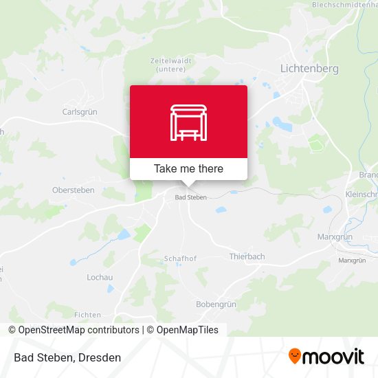 Карта Bad Steben