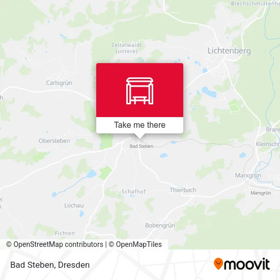 Карта Bad Steben