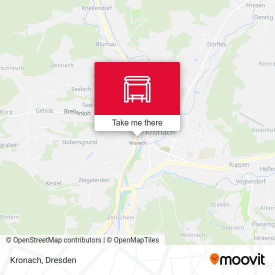 Карта Kronach