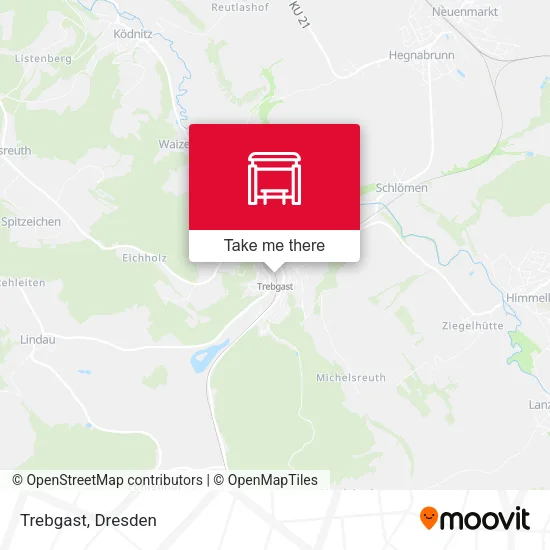 Карта Trebgast