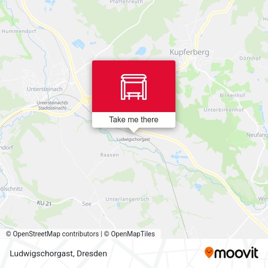 Карта Ludwigschorgast