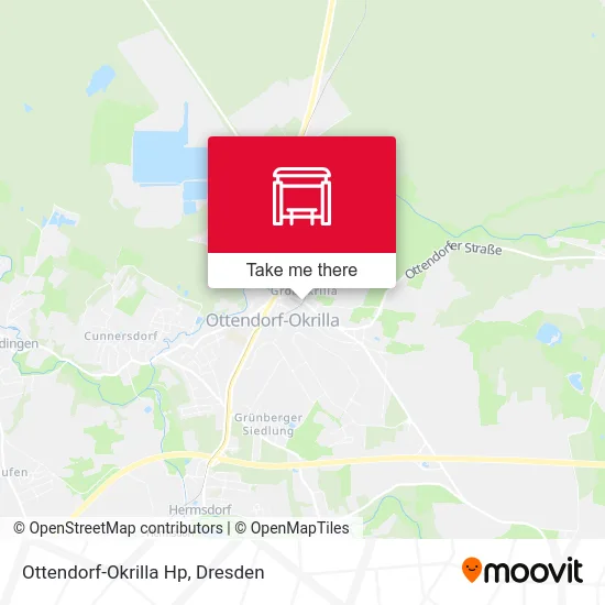 Карта Ottendorf-Okrilla Hp