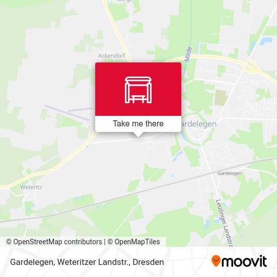 Карта Gardelegen, Weteritzer Landstr.
