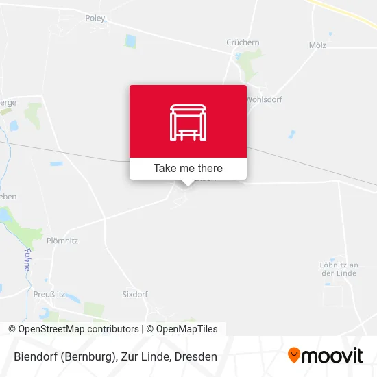 Карта Biendorf (Bernburg), Zur Linde