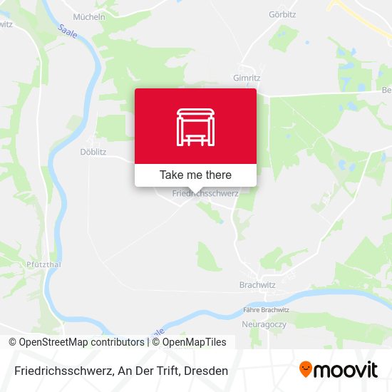 Карта Friedrichsschwerz, An Der Trift