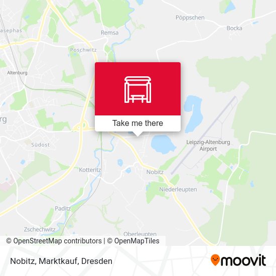 Карта Nobitz, Marktkauf