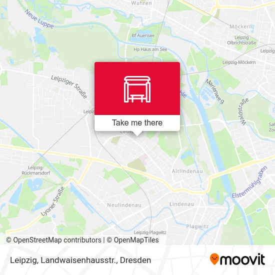 Карта Leipzig, Landwaisenhausstr.