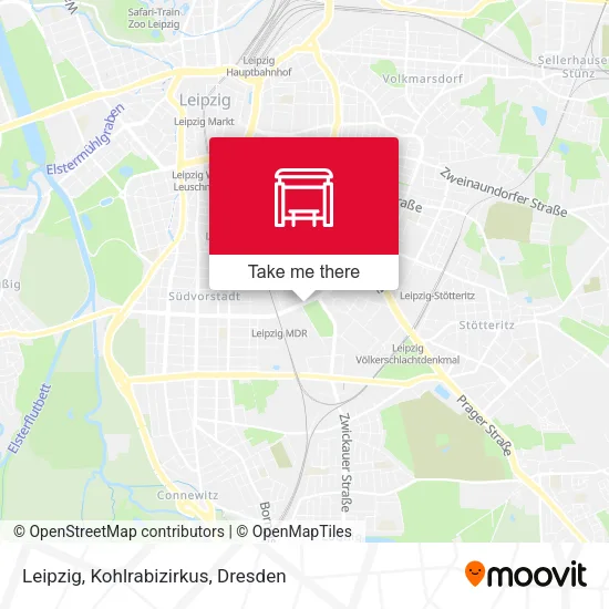Карта Leipzig, Kohlrabizirkus