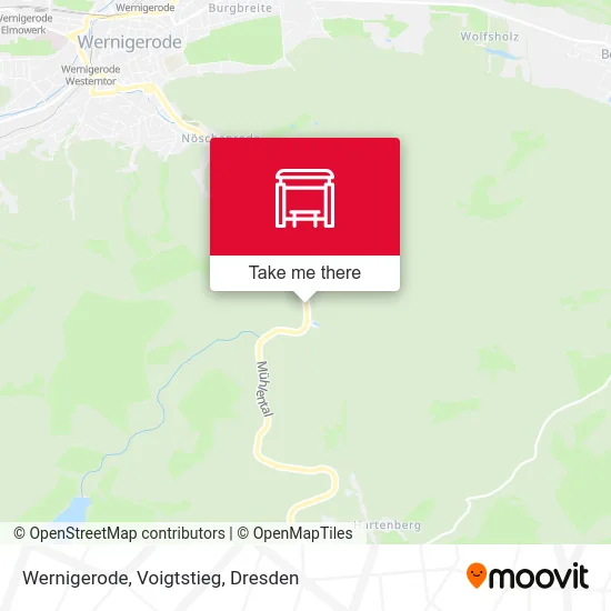 Карта Wernigerode, Voigtstieg