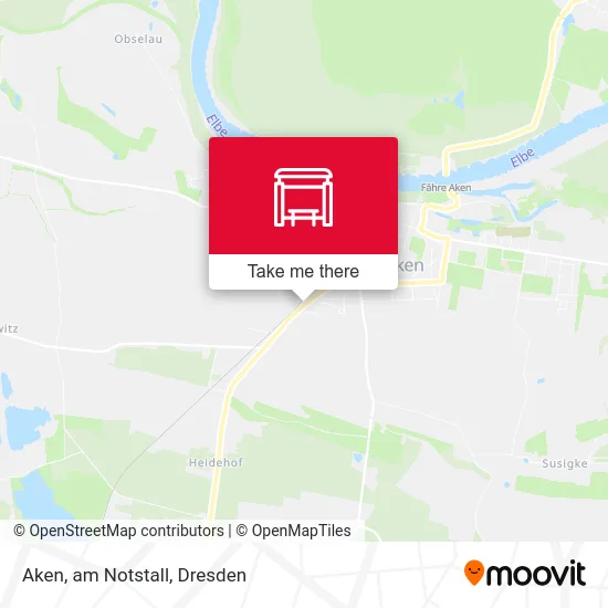 Карта Aken, am Notstall
