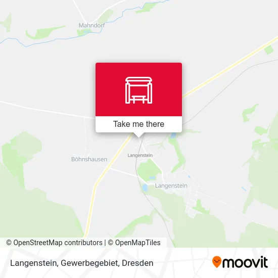 Карта Langenstein, Gewerbegebiet